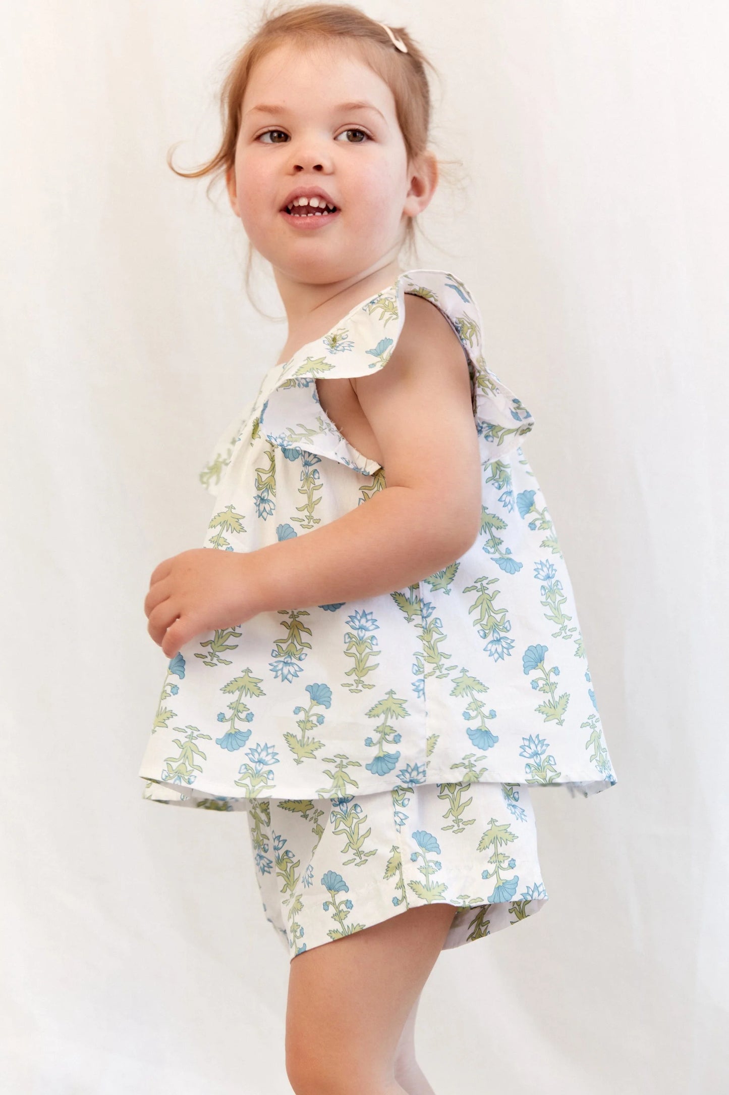 Harriet Mini Lounge Set - Lotus Flower - Blue