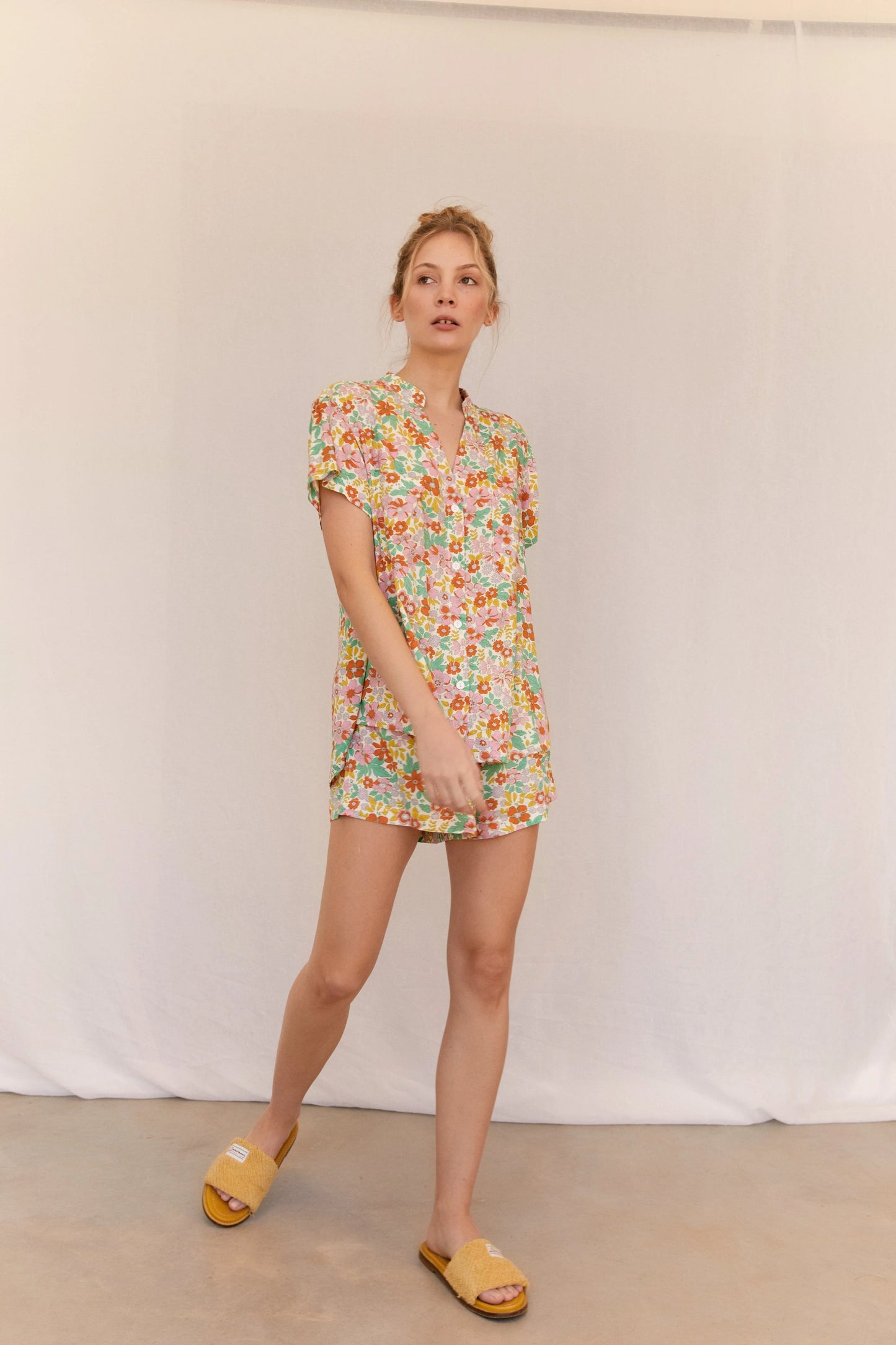 Maggie Pajama Set - Bloom