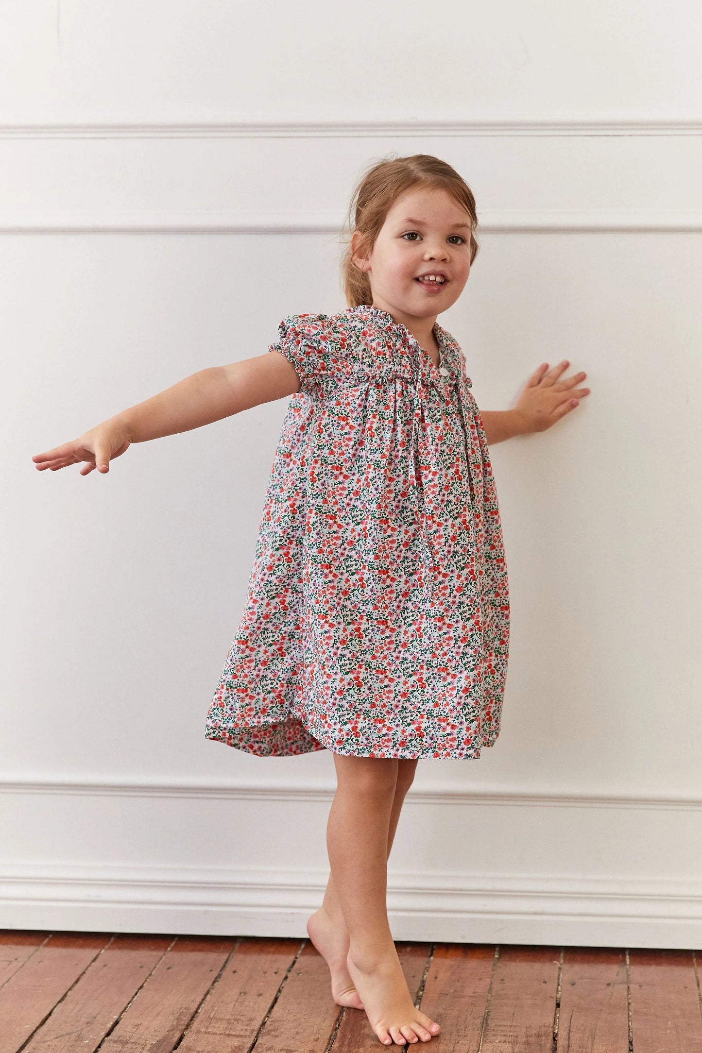 Girls Lounge Dress - Floret