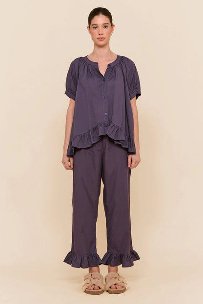 Sophie Sleep Set - Pants - Cotton Modal - Midnight Blue