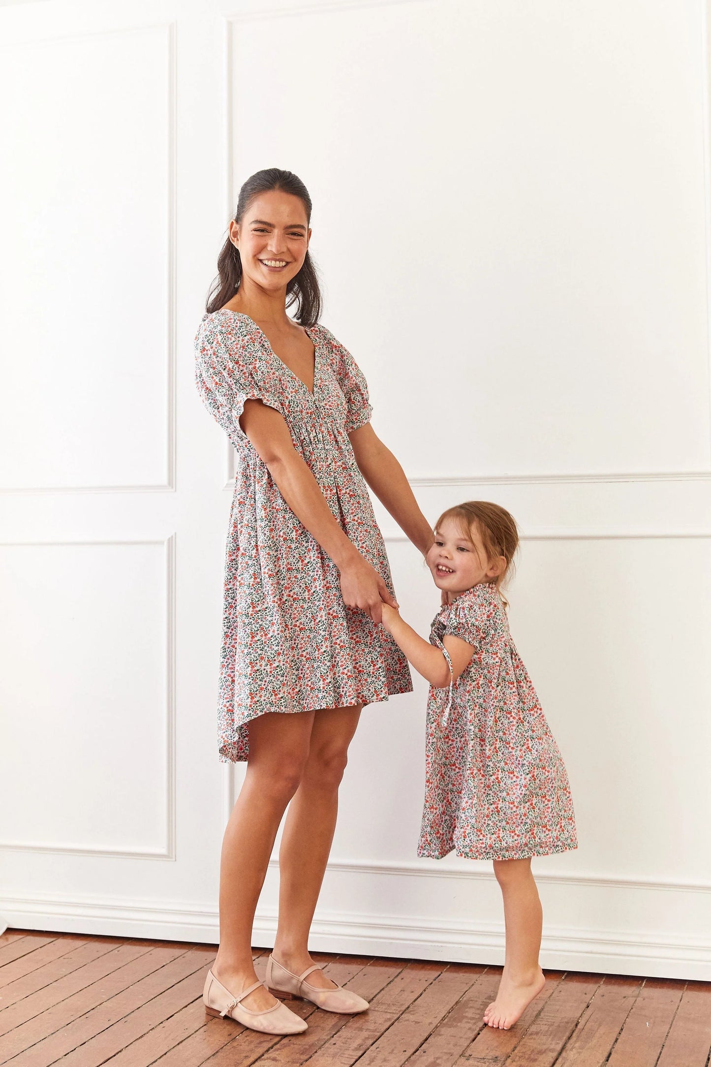 Girls Lounge Dress - Floret