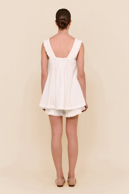 Elsie Sleep Set - Cotton Modal - Off White