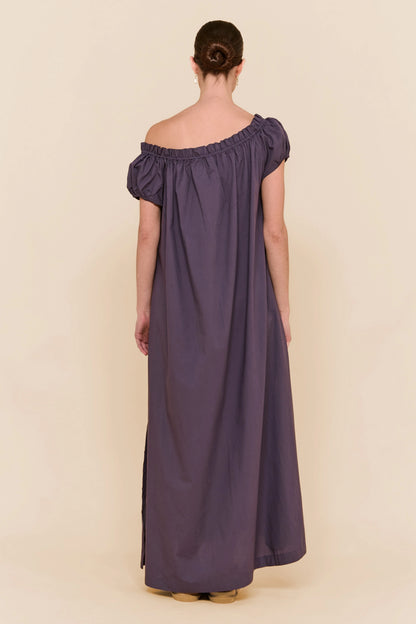 Lily Lounge Dress - Cotton Modal - Midnight