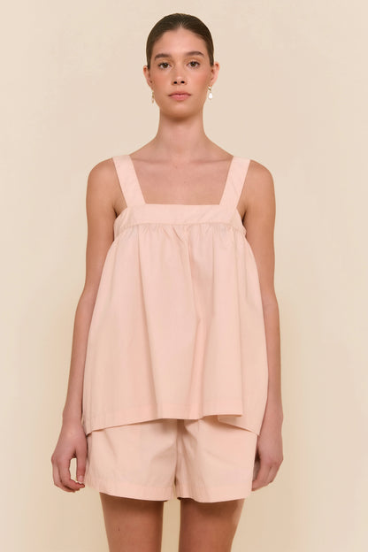 Suzie Sleep Set - Cotton - Nude Blush