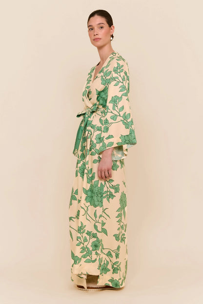 Alice Kimono Robe - Twill - Romantic Floral