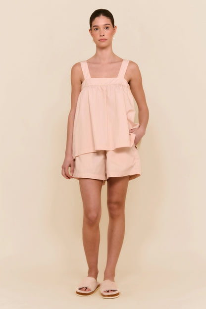 Suzie Sleep Set - Cotton - Nude Blush