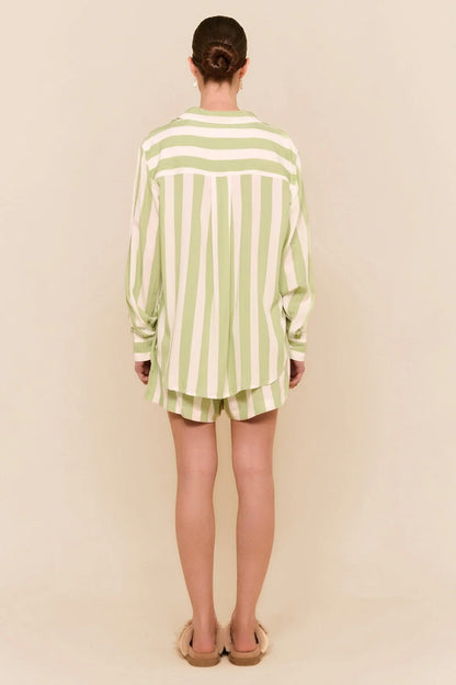 Marlon Sleep Set - Stripe - Margarita