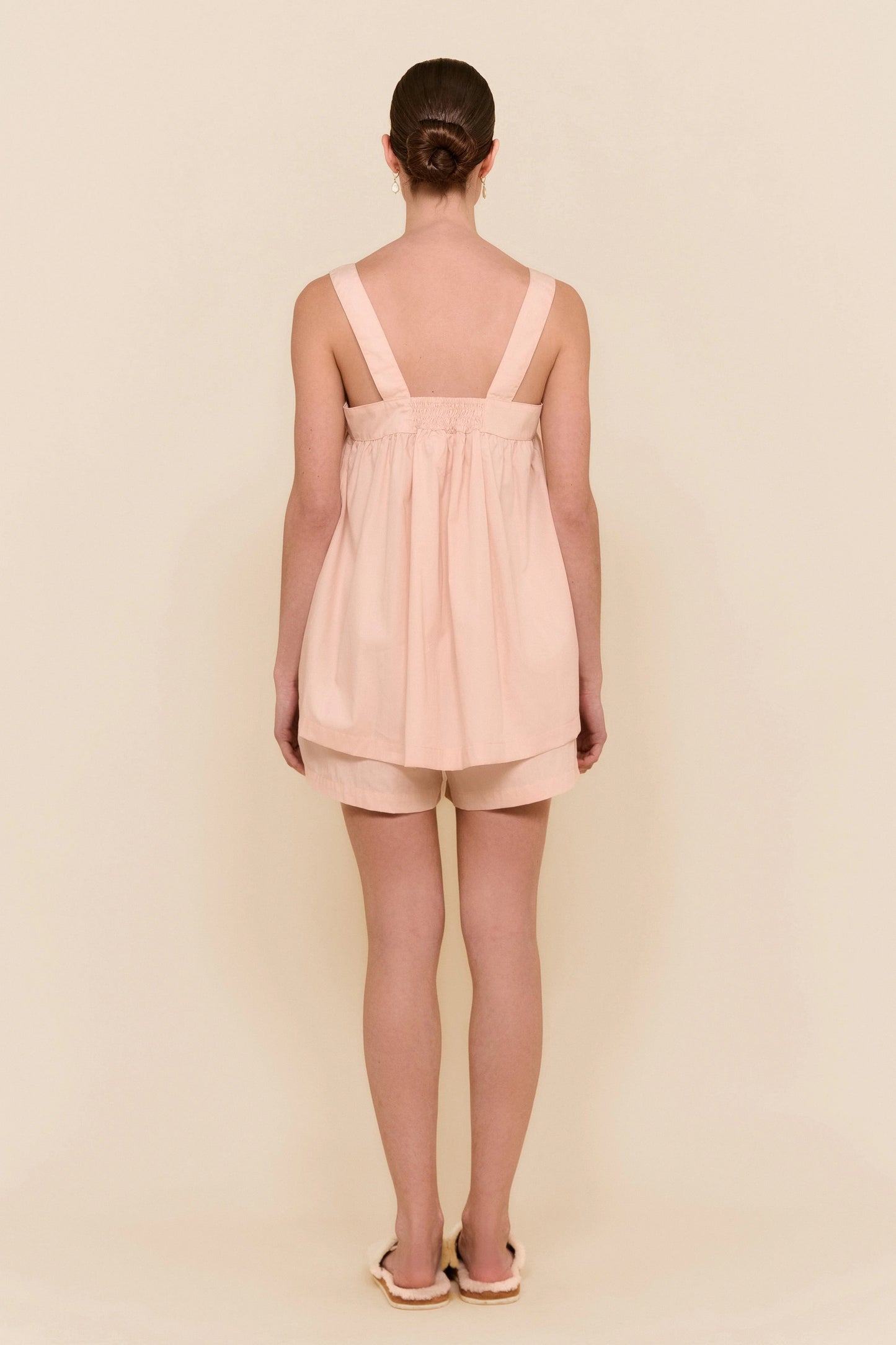 Suzie Sleep Set - Cotton - Nude Blush